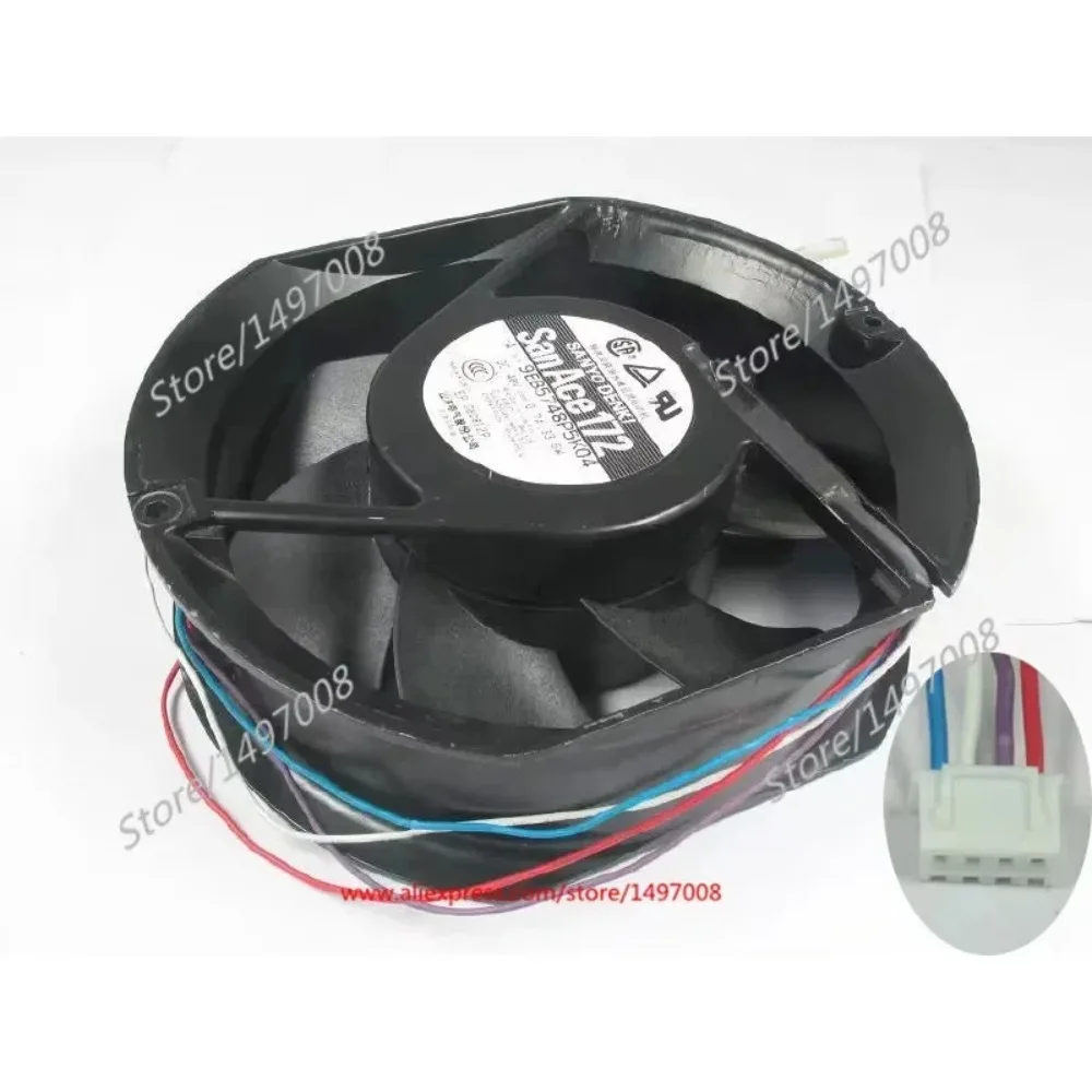 

Sanyo Denki 9EB5748P5K04 DC 48V 0.7A 172x172x51mm Cooling Fan