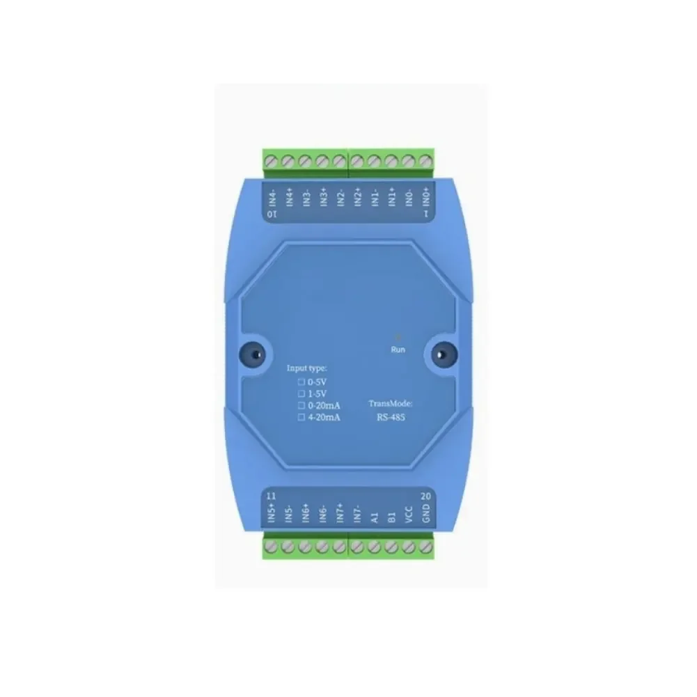 

Signal Acquisition Module 8Channel Converts 420mA and 05V Analog Signals to RS485 for Automation System Integration