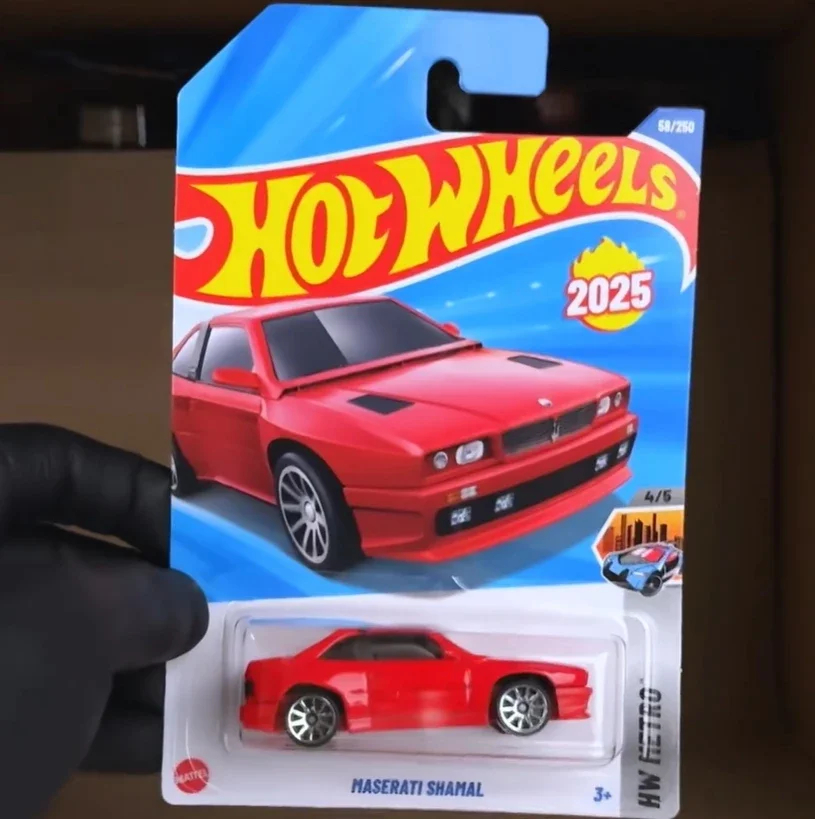 2025C Hot Wheels Car Let's Race Diecast 1/64 Toys Boys Formula F1 Oracle Red Bull Racing Maserati Shamal Model Gift