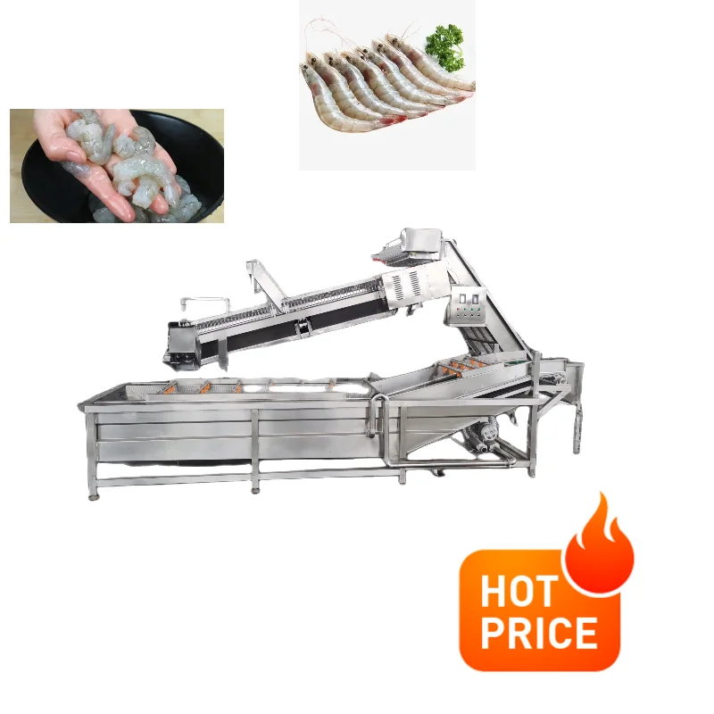 Custom Shrimp Peeling Machine Automatic Shrimp Peeler Machine Shrimp Shell Removing Machine Prawn Shell Peeler