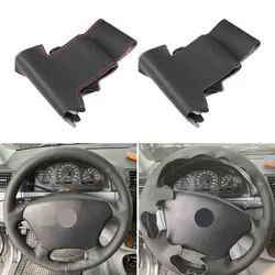 Hand-stitched Perforate Leather Car Interior Steering Wheel Cover For Mercedes Benz M Class W163 ML230 270 320 350 430 500 1997