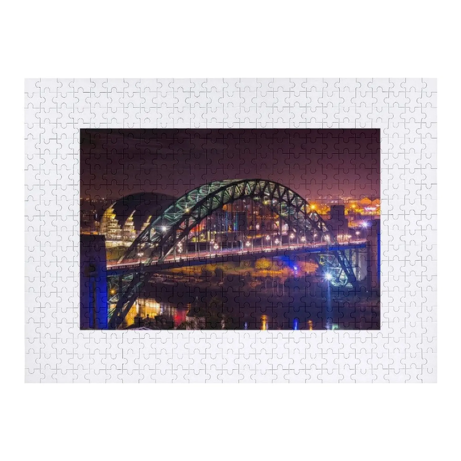 

Пазл Tyne Bridge Tyneside Деревянное имя Персонализированная игрушка-пазл