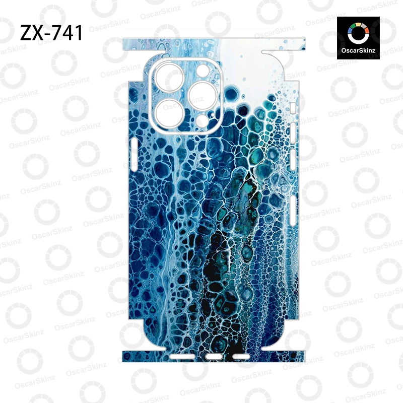Ochrona OscarSkinZ na iPhone 17 16 Pro Max, naklejka, folia na tył 15 14 Plus, folia ochronna na tył 13 12 Mini, naklejka ochronna, ramka boczna, ochraniacz tyłu — zdjęcie produktu 2