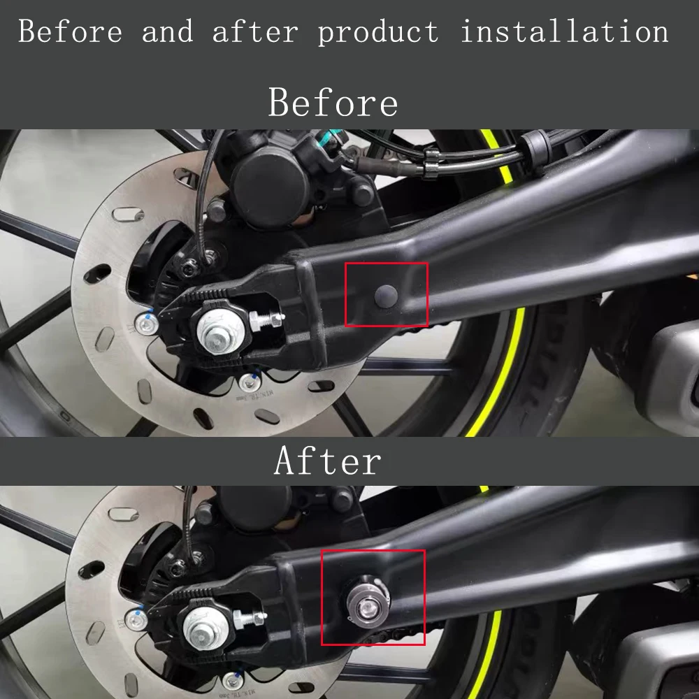 For Yamaha FZS1000 FAZER 2001-2005 2002 2003 2004 FZS 1000 6MM Motorcycle Swing Arm Stand Screw Swingarm Spools Sliders Access