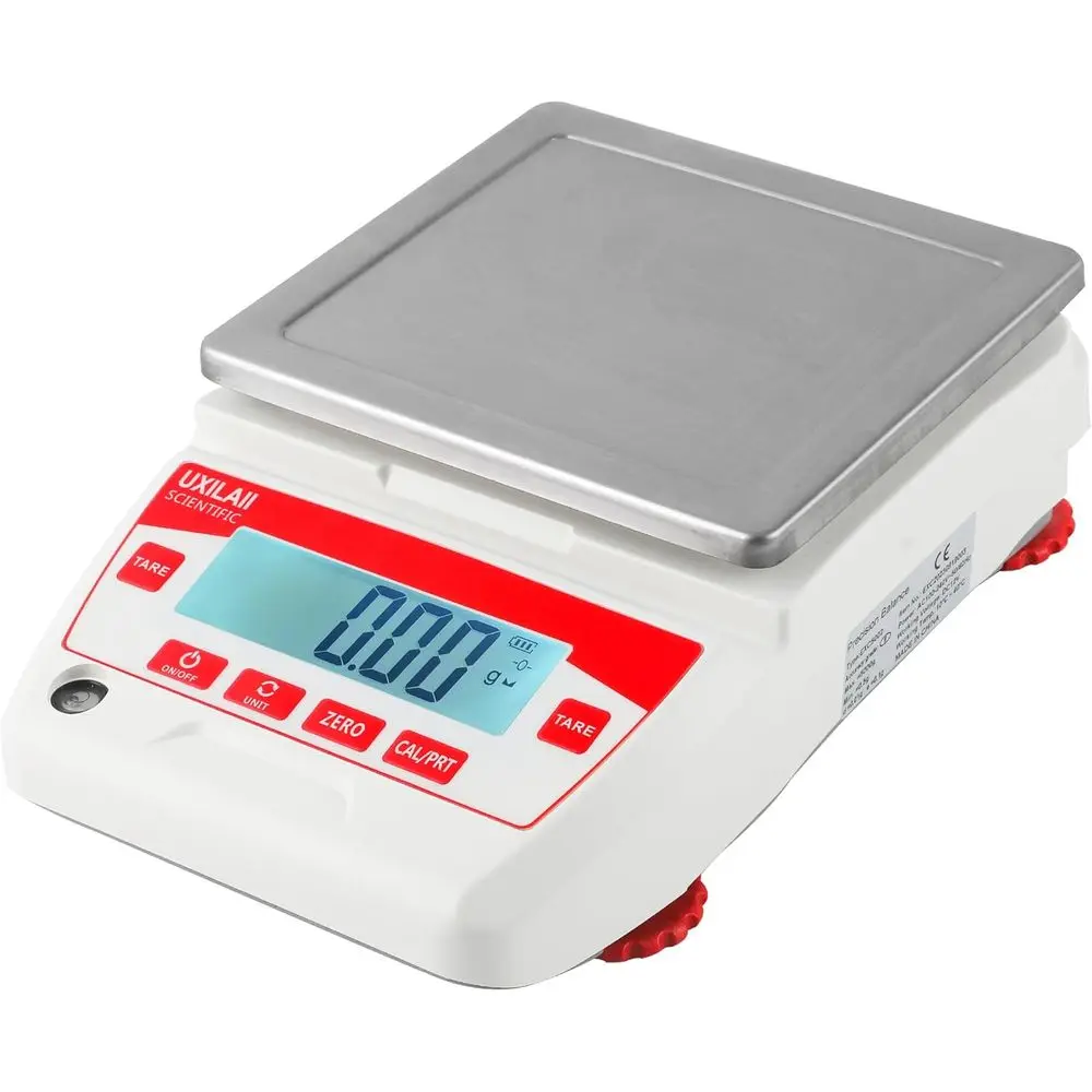 

High Precision 5000g x 0.01g Analytical Balance with 1Kg Calibration Weight