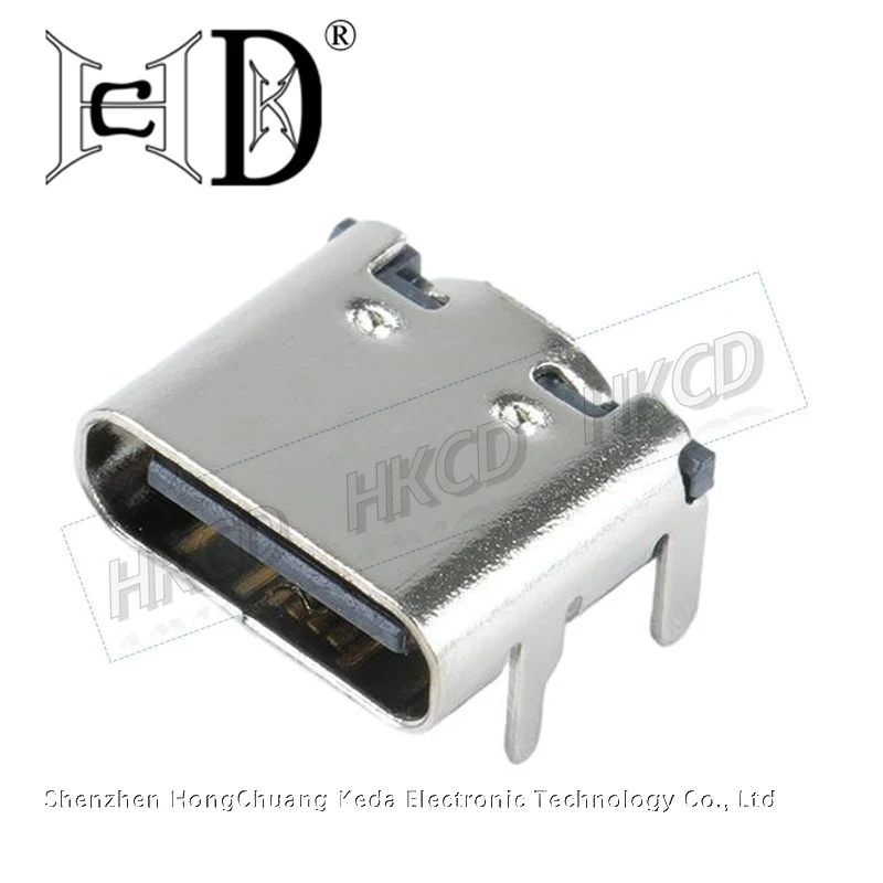 5Pcs TYPE-C USB-3.1 SOCKET SMT PATCH 16P 16PIN FEMALE Double WAY HD TRANSMISSION INTERFACE FAST CHARGING CONNECTOR