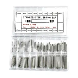 144x Watch Band Spring Bars 8-25mm Release Repair Kit Replacement 18 Different Sizes