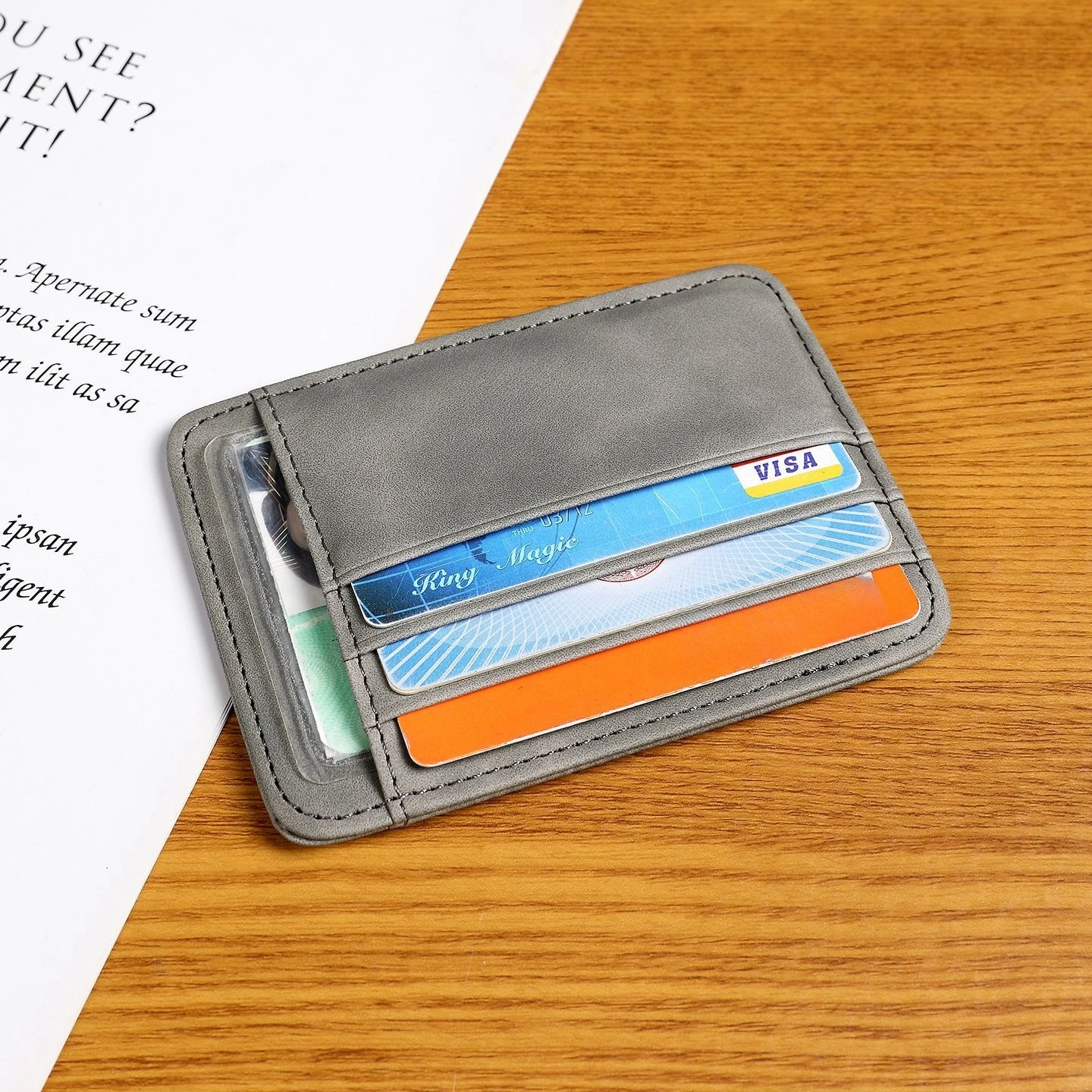 porta-cartoes-de-credito-e-identidade-unissex-com-multiplos-compartimentos-cor-solida-estojo-de-couro-portatil-para-cartoes-carteiras-de-couro-para-mulheres-e-homens