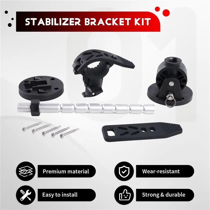 BHBD-862051 MKA-55 Motor Stabilizer Reduces Bounce For Minn Kota Terrova Riptide Ulterra Riptide Ulterra Powerdrive