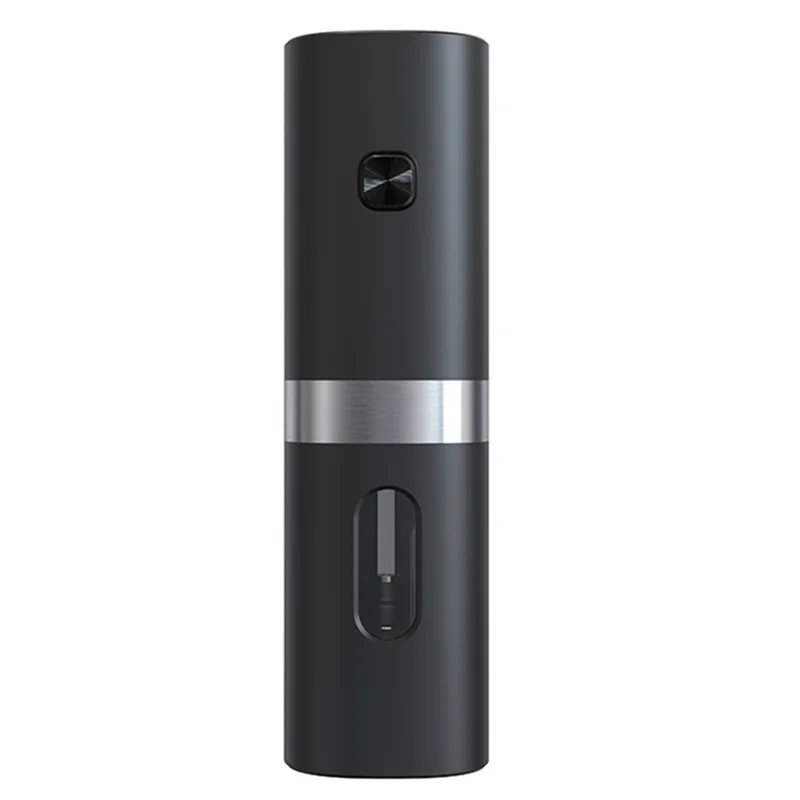 B64B-Automatic Adjustable Coarseness Electric Black Pepper Grinder, Battery Operated Salt And Pepper Mill Refillable