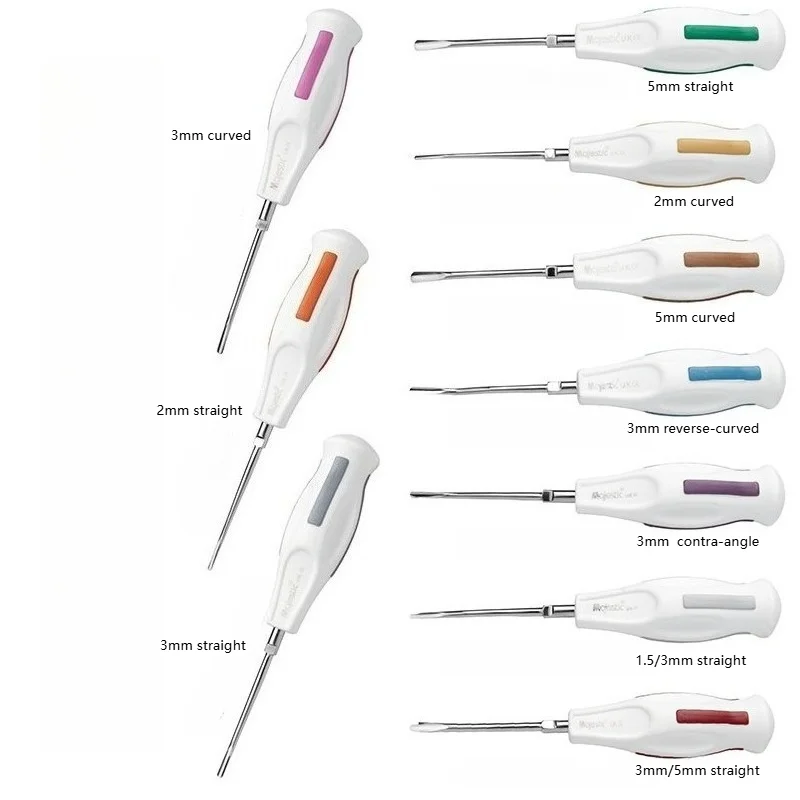 Dental Minimally Invasive Elevator Extraction Knife Awl Elevator Extraction Tooth Root Tip Elevator Tool Forceps Dentist Tool