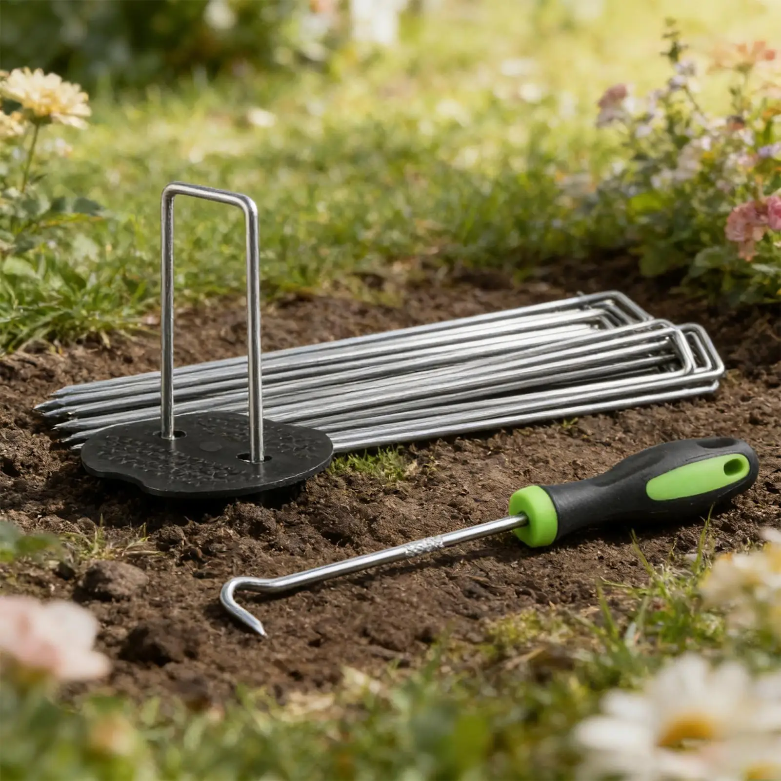 

Landscaping Stakes U Shape Heavy-Duty Pins 50 Pieces Outdoor Plant Cover Spikes For Outdoor Yard Pathway Farm Patio Driveway