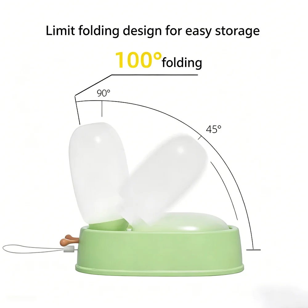 Dispensador de agua portátil para perros – Bebedero plegable para viajes - imagen 2