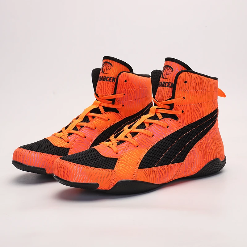 Zapatos de lucha libre clásicos para hombres y mujeres, zapatos de boxeo de lucha libre universales, zapatos de lucha ligeros de Fitness, botas de