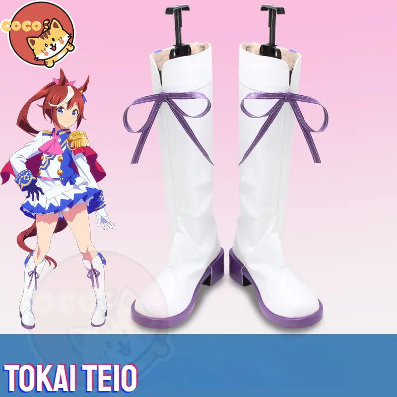 

CoCos Anime Uma Musume Tokai Teio Cosplay Shoes Anime Cos Uma Musume Cosplay Tokai Teio Cosplay Unisex Role Play Any Size Shoes