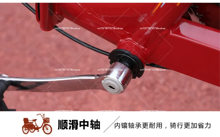model pedal tricycle for the elderly to pick up and drop off children at home anti-rollover ride bicycle for women