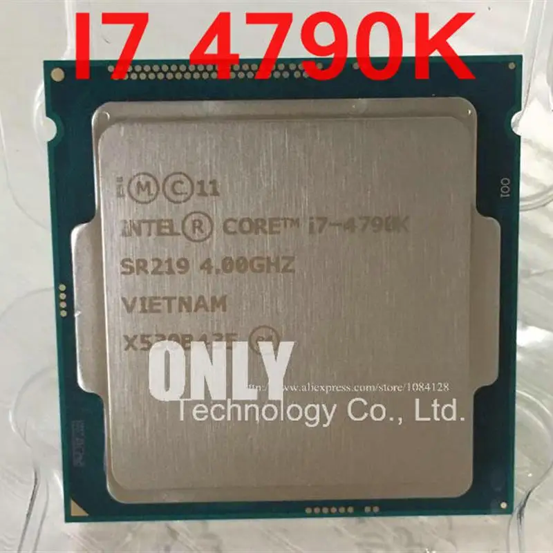 Go! Free Shipping intel i7-4790K i7 4790K(4.0GHz/8MB /4 cores /Socket 1150/5 GT/s)Quad Core Desktop CPU