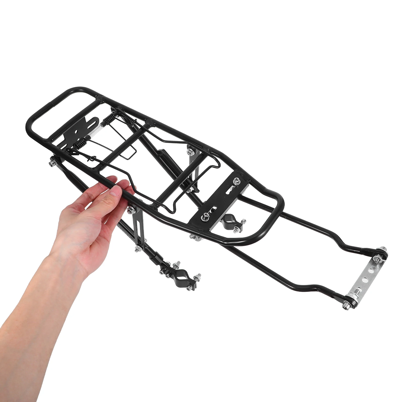 

Aluminum Alloy Rear Shelves Bike Carrier Rack Foldable Back for Bicycles Racks Cargo Man