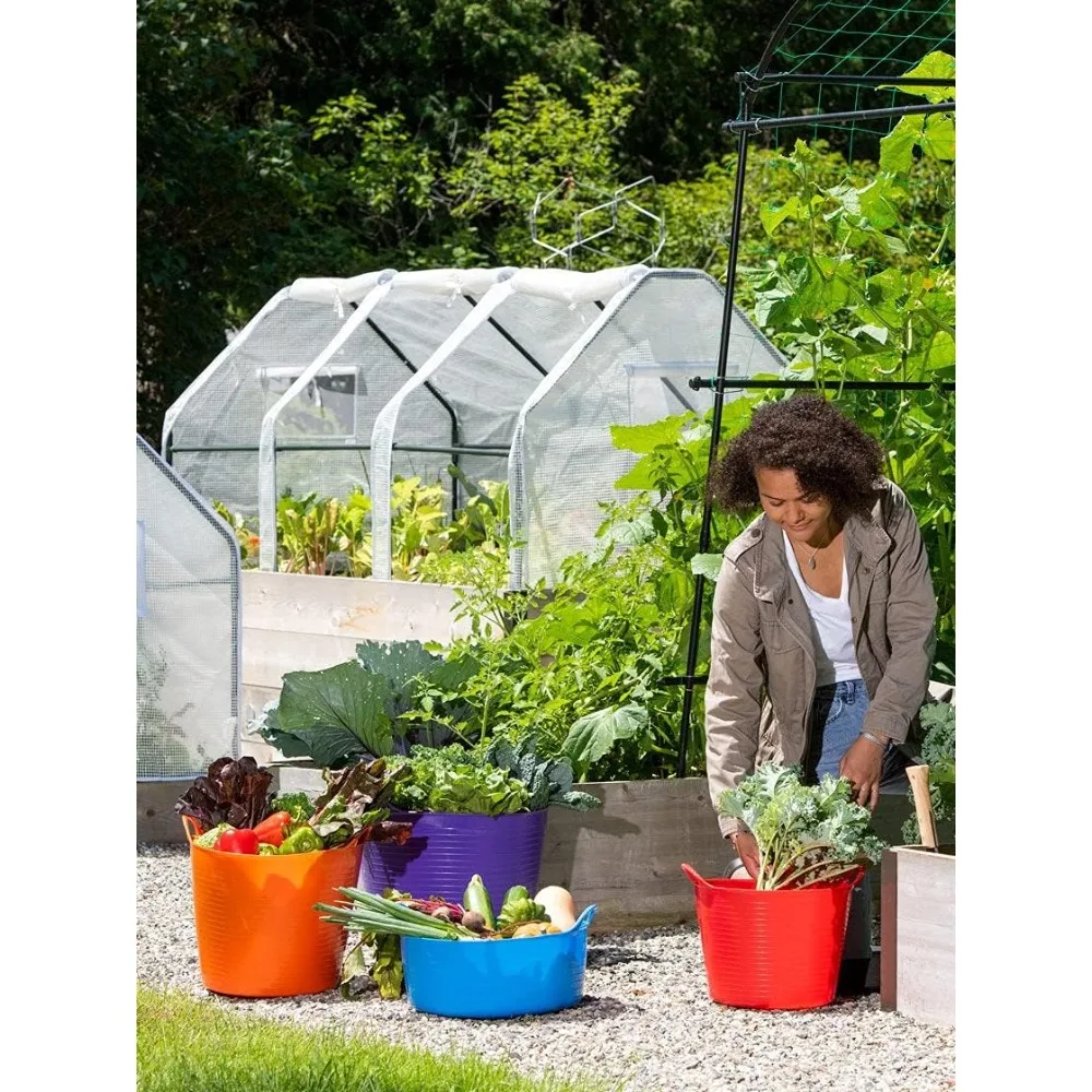 Gardeners Supply Company Multi-Season Plant Protection Grow Tent Cover | Outdoor Greenhouse Gardening Plants, Flowers