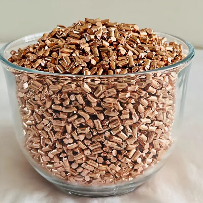 High purity copper particle, electrolytic copper particle, single crystal copper particle, metal copper block, Cu99.99%