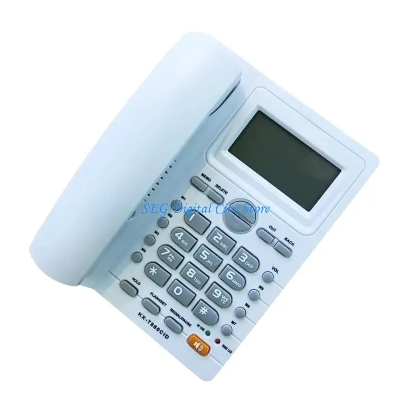 U75B KX-T880CID Advanced Landline Phone Large Button Caller Display No Need Battery