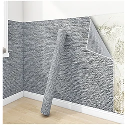 5M Indoor Insulation And Cold Proof Wall Sticker PVC Self-Adhesive Wallpaper Thickened Inner Wall Insulation Wall Panel Sticker