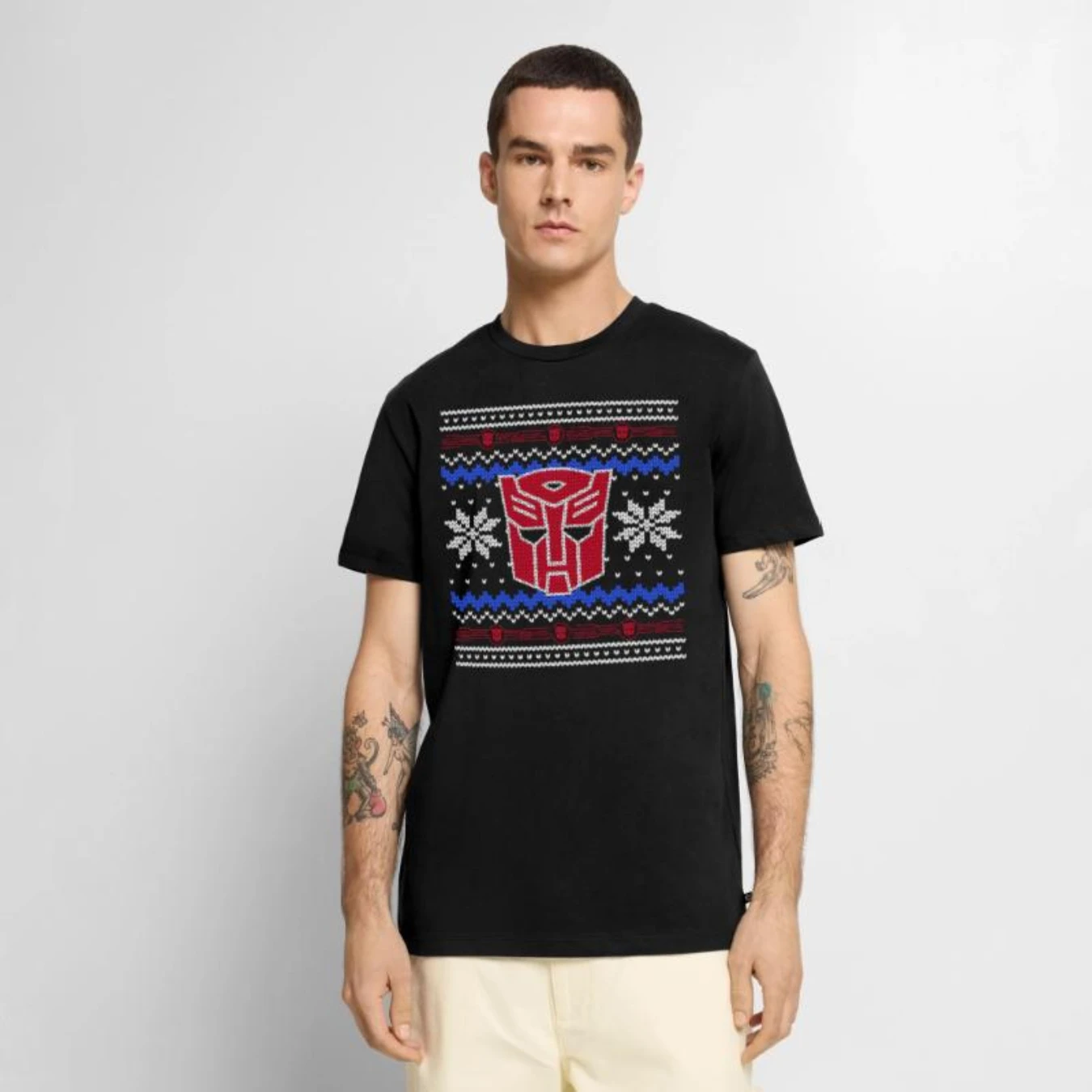 Transformers Trasformazione di Optimus Prime T-shirt premium da uomo T-shirt premium da uomo Camicia da crociera Camicia da crociera abbinata