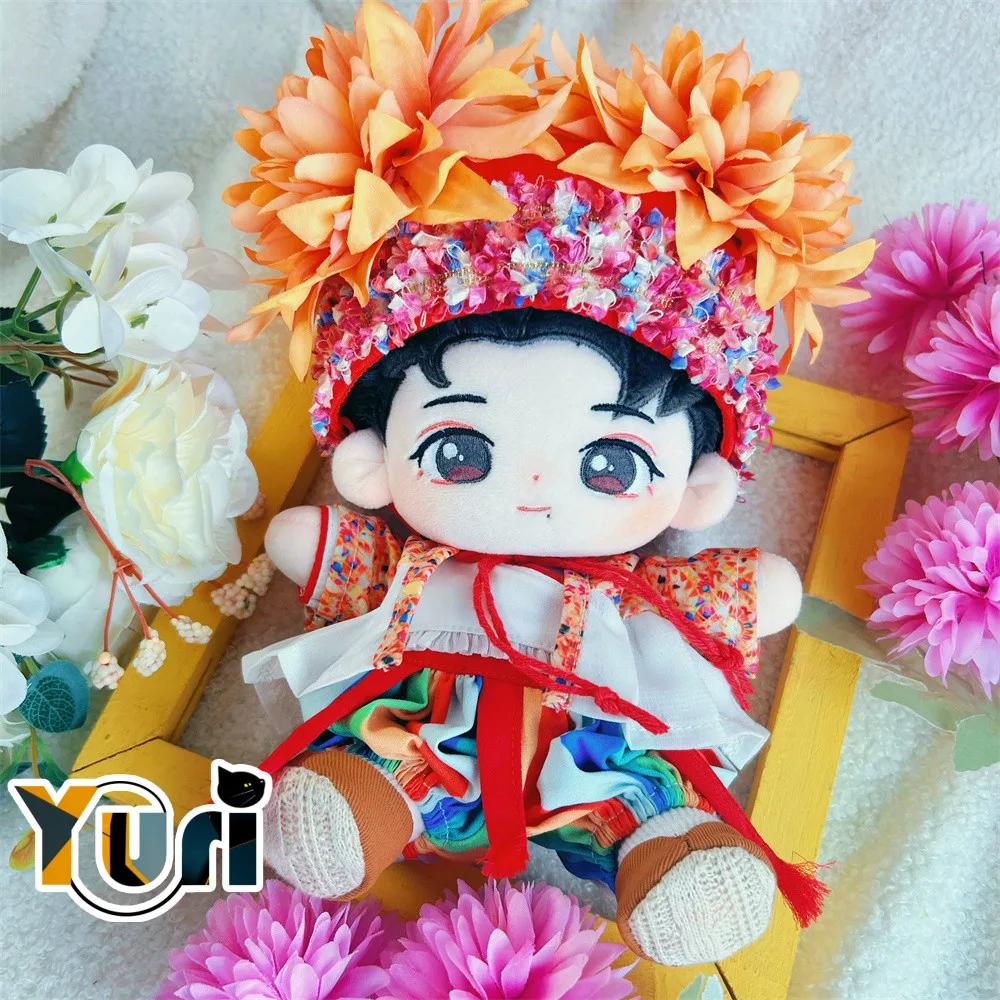 

Yuri Xiao Yao Xiao Zhan Star Clothes For 20cm Plush Doll Clothes Toy Costume Cosplay Cute Fan Gift C GG