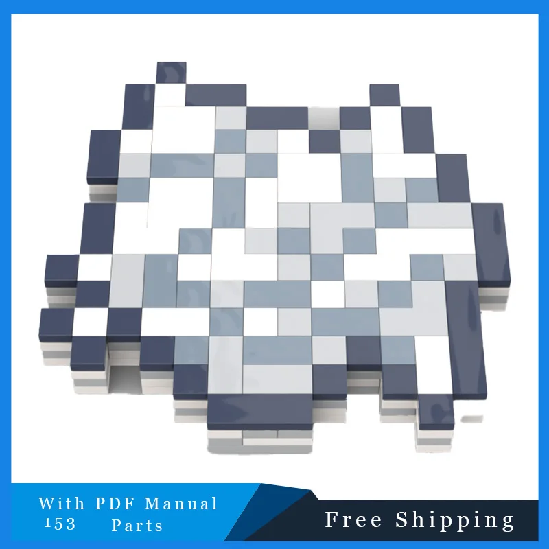 

153 PCS Famous Game Tool Bricks Model Bone Meal Modular Building Blocks Educational DIY Assembly Display Toys For Children Gifts