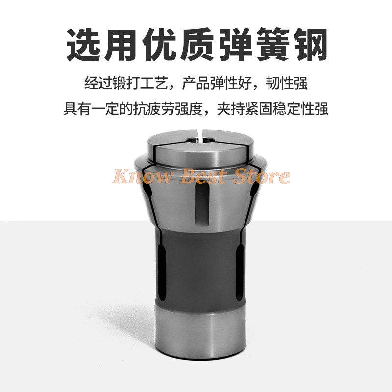

173E CNC Spring Collet Chuck round Hole Square Hole Hexagon Hole 3-36mm Milling Tool for Precision Workpiece Clamping