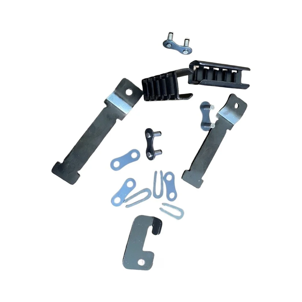 41B5669 Belt Clip Kit for Garage Door Openers Includes Flat Gaskets Spring Circlips Compression Clamps for 7ft Use