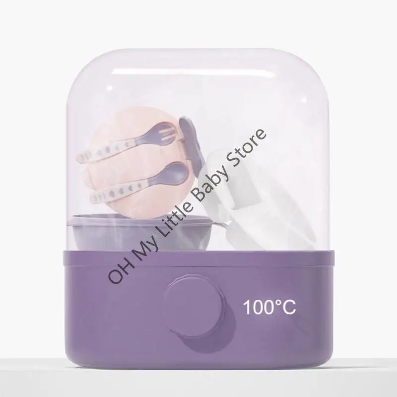 مجموعة طعام M76C للأطفال الرضع خالية من مادة BPA، أدوات مائدة سهلة التنظيف للفتيات