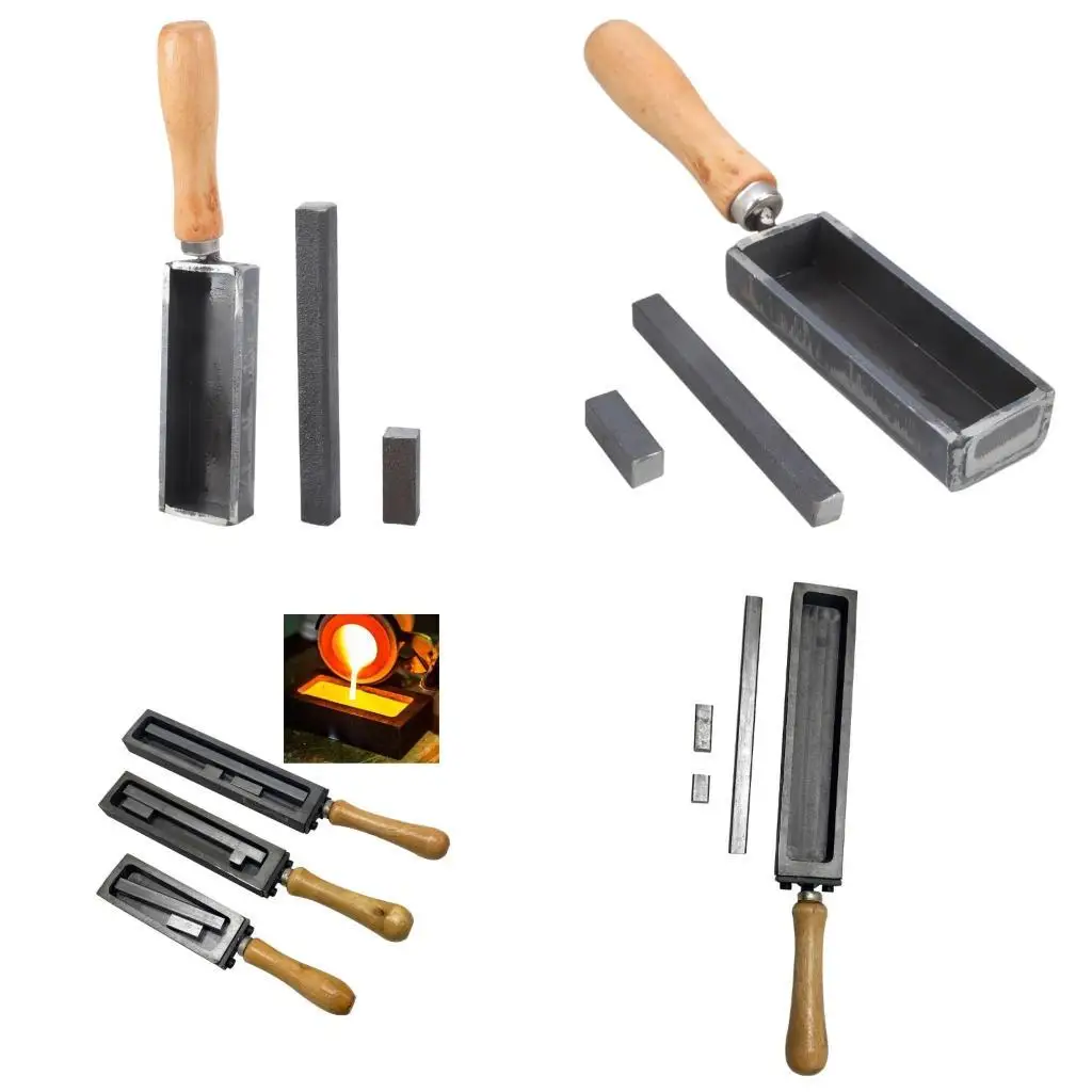 

A52E Gold Silver Melting Mold Metal Casting Molds Smelting Tool for Jewelry Designing