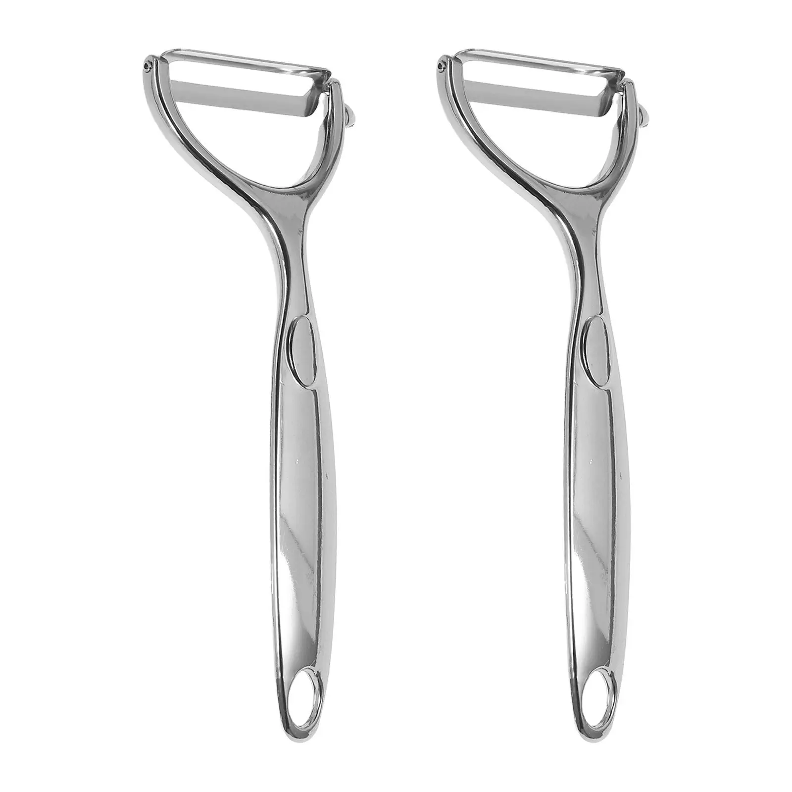 2Pcs Vegetable Fruit Peelers Multi-Function Y-Shaped Peeler Ergonomic Non-Slip Handle Perfect Kitchen Tool for Potatoes