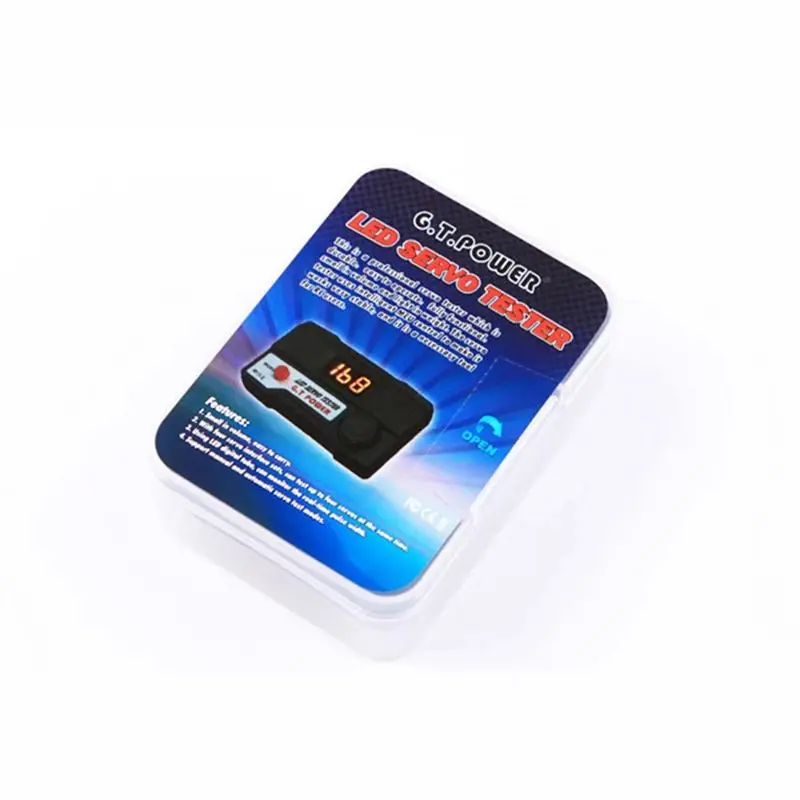 【NEW USER EXCLUSIVE】G.T.Power Servo Tester 1-4PCS Servo Speed Controller Tester With LED Display Dual Mode Manual And Auto