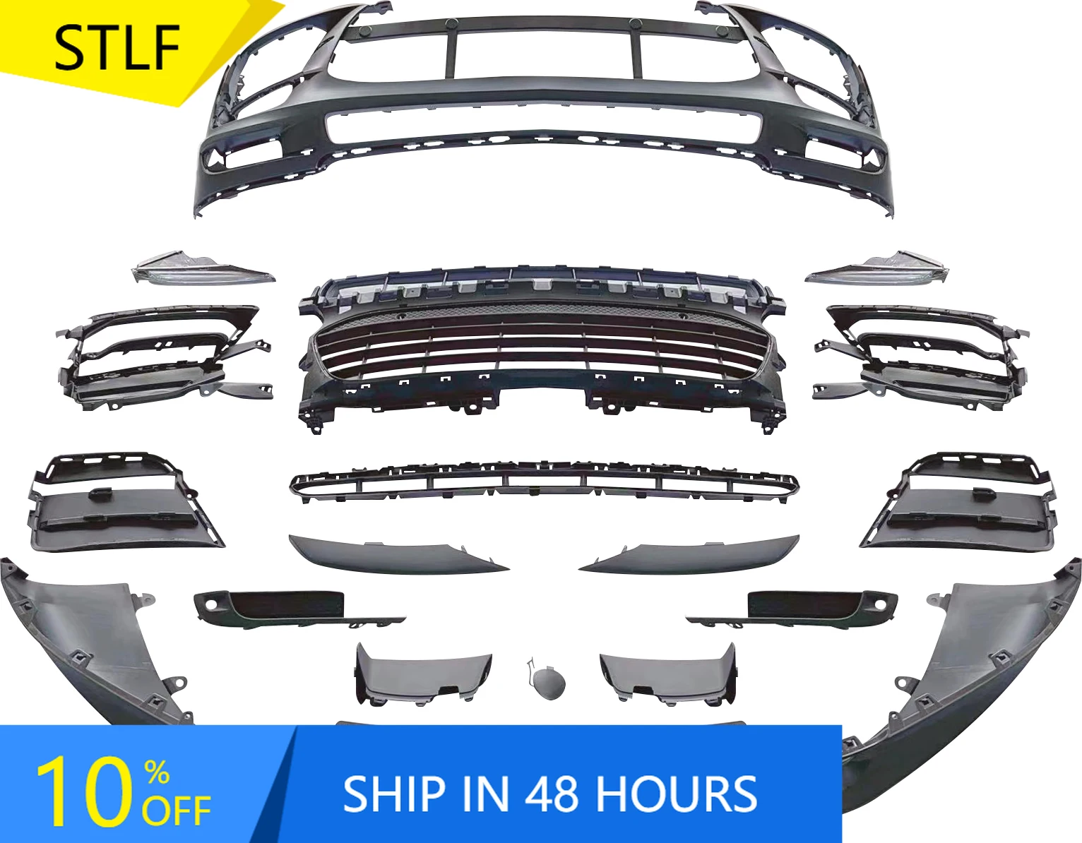 

Deren High QualityBodykit для Porsche Mancan 2018, комплект деталей кузова автомобиля для Macan