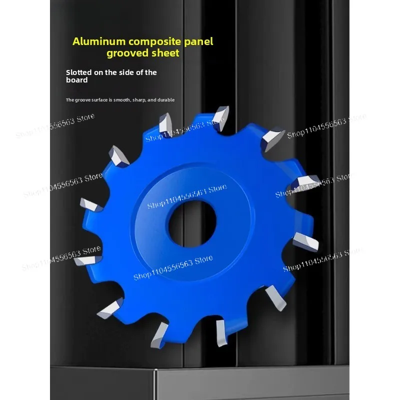 Special Saw Blades for Aluminum-plastic Panel V-grooving Machines, 90° Right-angle Round-bottom Forming & Wood Slotting Blades