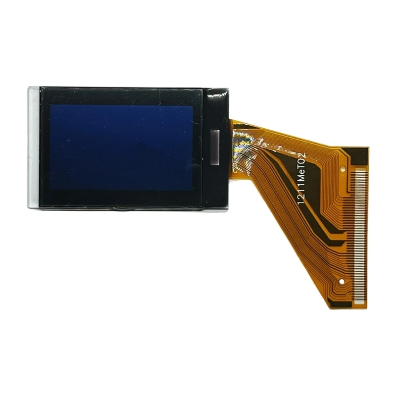 Instrument Cluster LCD Display Screen with FPC Ribbon Cable, Vehicle Dashboard Screen Repair Part for Cluster Service and D7YA