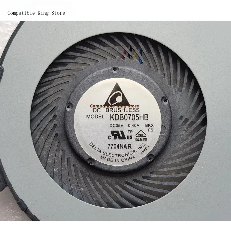 d+New Laptop CPU Cooling Fan For ASUS Q504U Q504UA Q504UAK KDB0705HB DC05V 0.40A BKA 13NB0BZ0AM0201