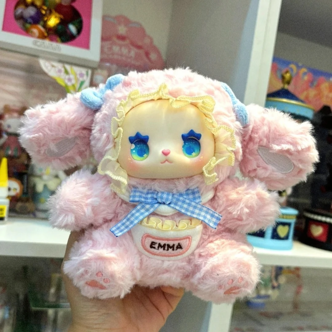 حقيقية جميلة إيما جيب حديقة الحيوان سلسلة دمية صندوق أعمى صندوق غامض سطح المكتب لعبة لطيف عمل أنيمي الشكل Kawaii فتاة هدية عيد ميلاد