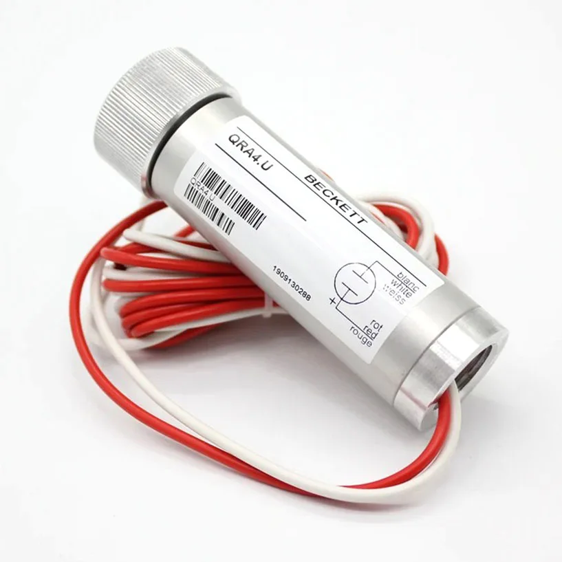 1pcs QRA4U QRA4MU Flame Detector Light Sensitive Burner Photoresistor Burner Detector Electric Eye