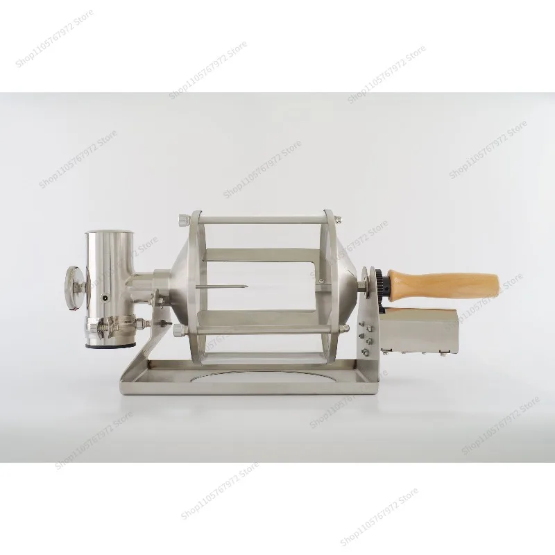 For coffee bean roaster, bean roaster, small household gas with mixing rod and smoke exhaust machine