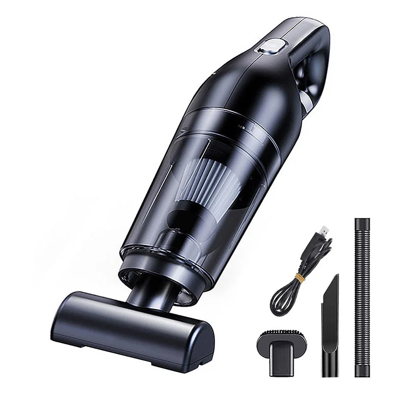 Handheld Vacuum Cleaner Cordless 120W High Power Rechargeable Portable Wireless Car Vacuum Cleaner for Home Office Car Pet hair