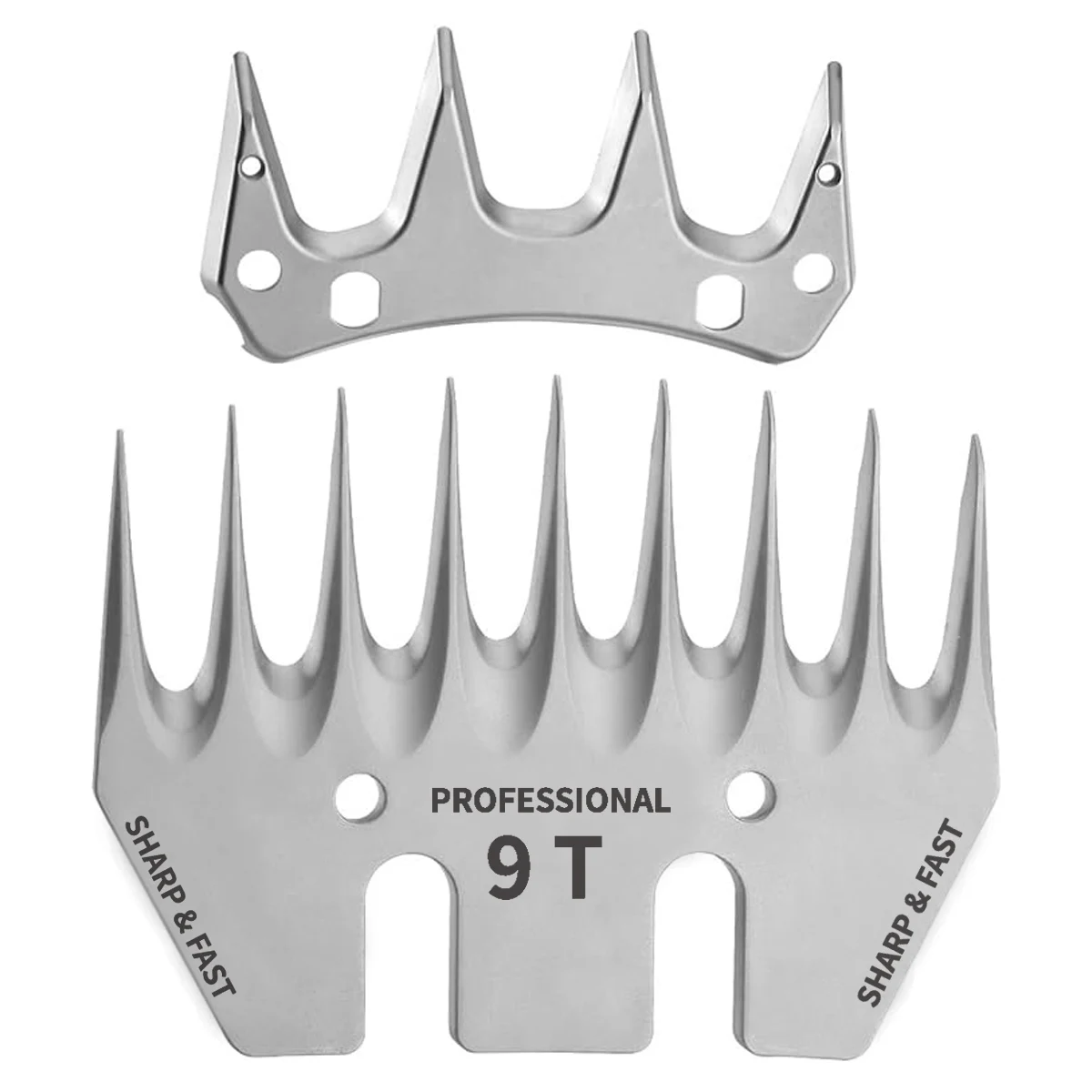 

9/ 13-tooth Pet & Sheep Shearing Replacement Blades fit Oster, Lister, Heiniger Sheep Clippers, Detachable Animal Trimmer Shears