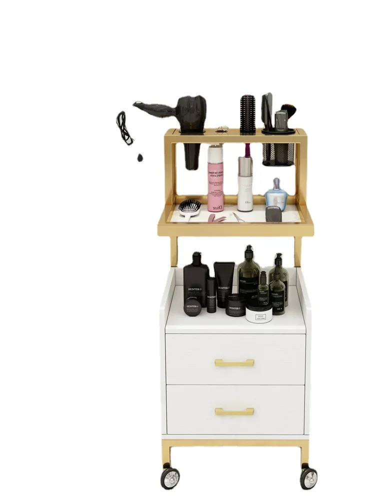 GZ-13 Barber Shop Tool Table Hair Cutting Cabinet Cart Dyeing and Perming Tool Cart