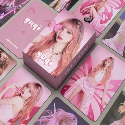 55Pcs/Set (G)I-DLE Idol Girl Group New Series Personal Lomo Card HD Printd Photocards ShuHua SoYeon Minnie MiYeon YuQi Fans Gift