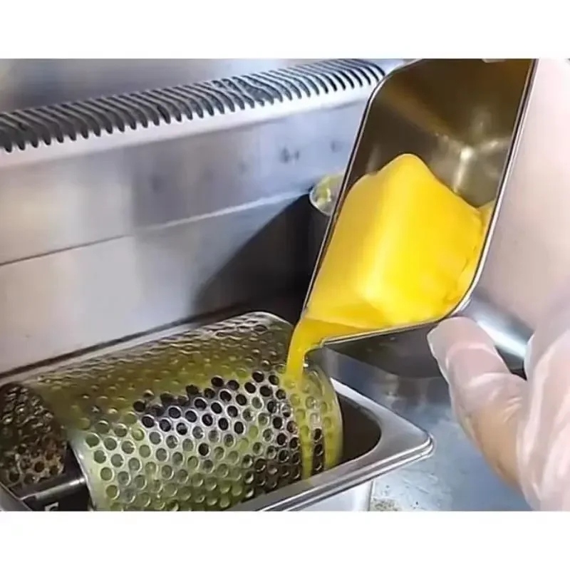 Stainless Steel Butter Roller Easy to Clean Sturdy Removable Butter Applicator for Burger Shop Outdoor Restaurant Bread