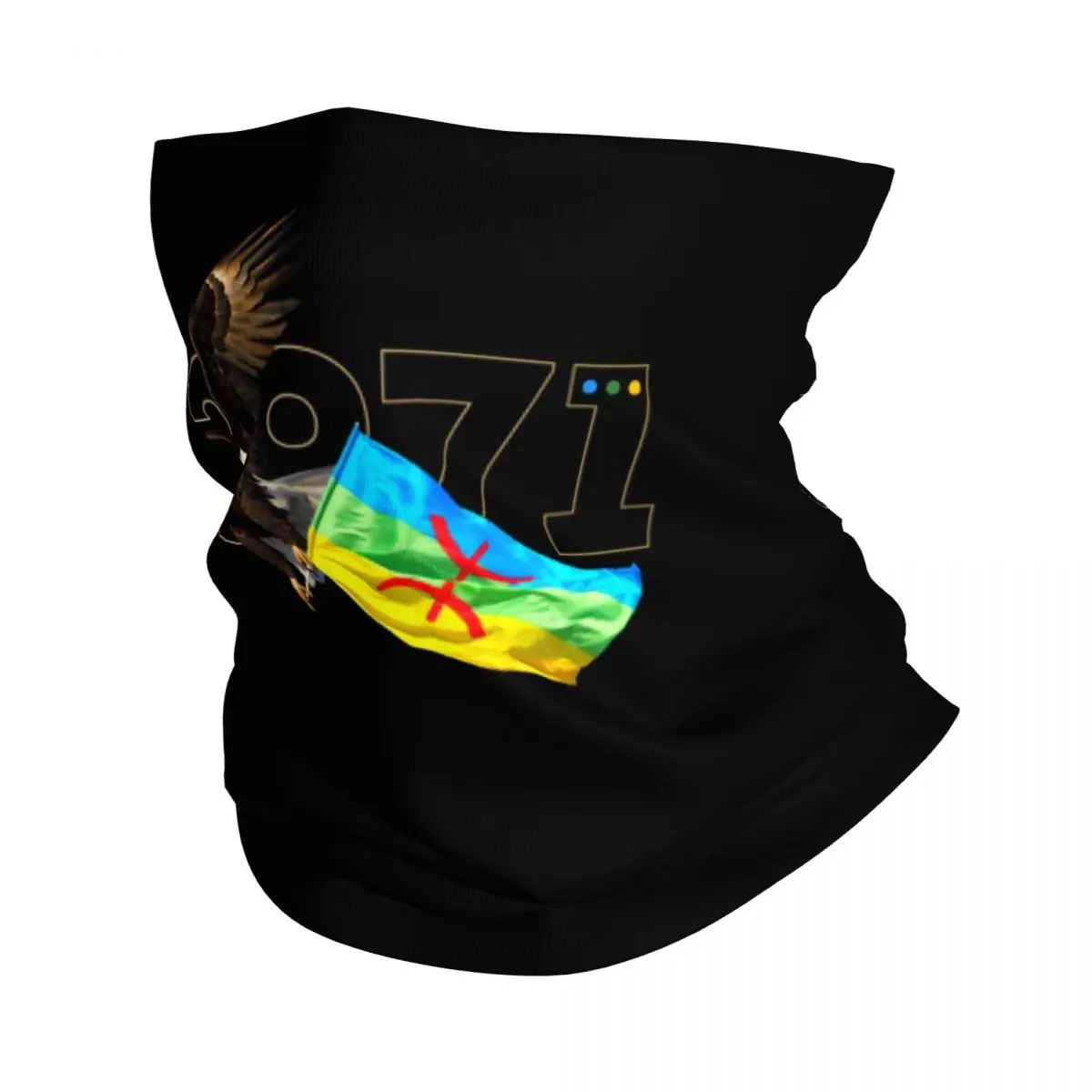 

Изготовленный на заказ зимний теплый женский ветрозащитный шарф для лица для лыжного берберского флага