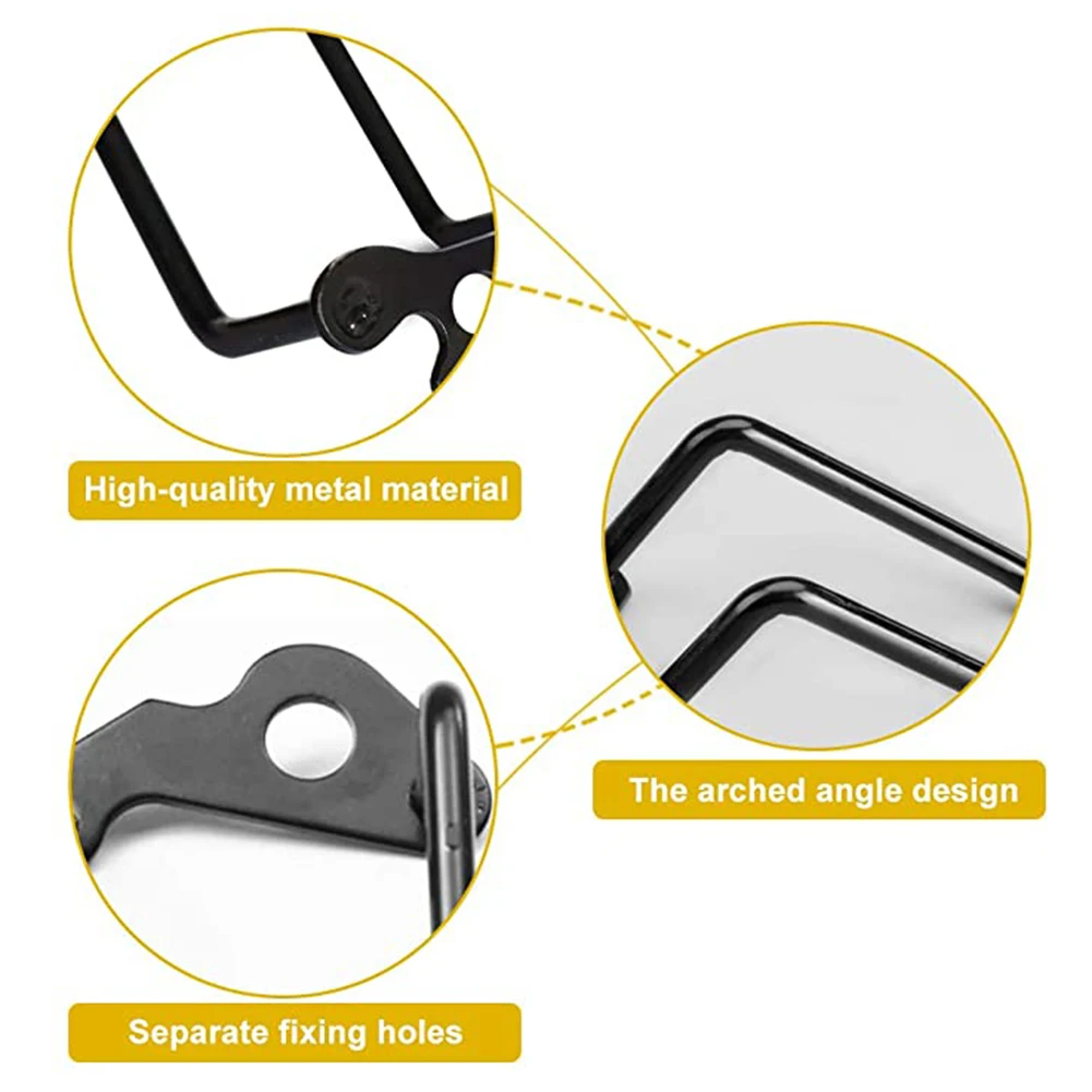 Mountain Bike Road Bicycle Rear Derailleur Protector Gear Folding Bike Guard Protection Black Outdoor Sport Cycling Accessories