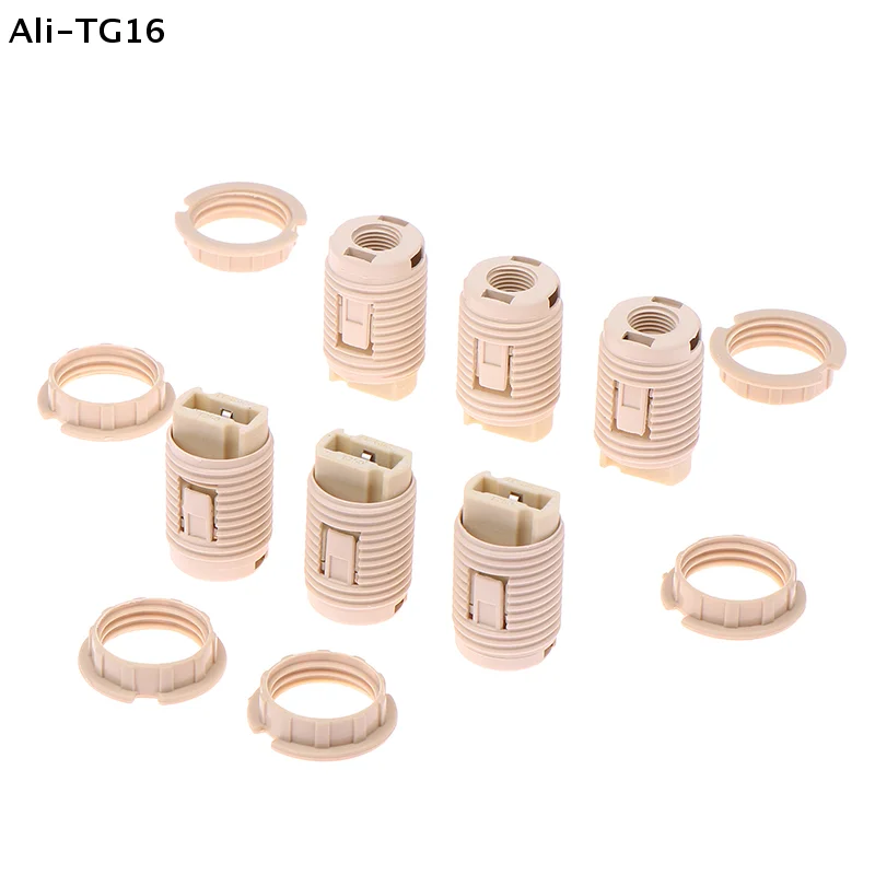【Y】10Pcs/set G9 Lamp Bases G9 Lamp Socket  With Plastic Shell Ceramic G9 Lamp Holder With M10 Plastic Bracket Lighting